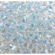 Miyuki Tropfen Beads 3x5,5mm 0269 glacier blue lined rainbow Crystal ca 25gr