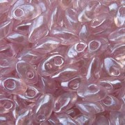 Miyuki Long Magatama Beads 4x7mm ca8,5gr 3503 transparent light Lilac