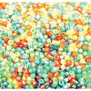 Miyuki Delica Beads Neon Mix06 1,6mm DB2066 luminous Delightfully Citrus ca 5gr