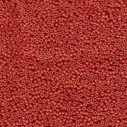 Miyuki Rocailles Beads 1,5mm 1464 dyed opaque Maroon ca 11gr