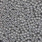 Miyuki Rocailles Beads 4mm 1240 opaque matt Gray ca 20gr