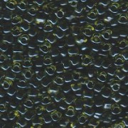 Miyuki Dreieck Beads, Triangle Beads 3mm 1816 colorlined Peridot Black ca13gr