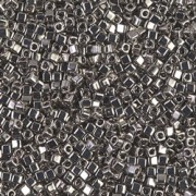 Miyuki Würfel Beads, Cube, Square Beads 1,8mm 0190 plated Nickel 12gr