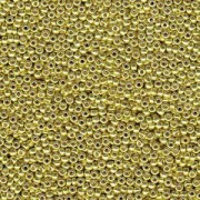 Miyuki Rocailles Beads 4mm 4205 Duracoat galvanized Zest 20gr