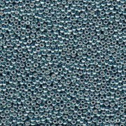Miyuki Rocailles Beads 4mm 4216 Duracoat galvanized dark Sea Foam 20gr