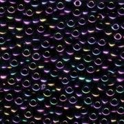Miyuki Rocailles Beads 4mm 0454 metallic Dark Plum Irisierend ca 20gr