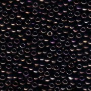 Miyuki Rocailles Beads 4mm 0458 metallic Dark Brown ca 20gr