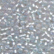 Miyuki Rocailles Beads 4mm 3637 Crystal rainbow White 20gr