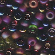 Miyuki Rocailles Beads 4mm Mix21 Lavender Garden ca 20 Gr.