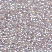 Miyuki Rocailles Beads 3mm 0001 transparent silverlined Clear ca 13gr