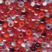 Miyuki Rocailles Beads 3mm Mix05 Strawberry Fields ca 22gr