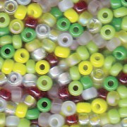 Miyuki Rocailles Beads 3mm Mix09 Lemonade ca 22gr