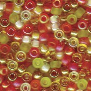 Miyuki Rocailles Beads 3mm Mix19 Tango ca 22gr
