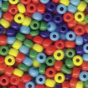 Miyuki Rocailles Beads 3mm Mix37 Opaque Rainbow ca 22gr