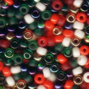Miyuki Rocailles Beads 3mm Mix45 XMAS ca 22gr