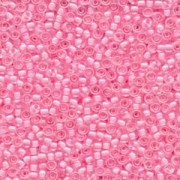 Miyuki Rocailles Beads 3mm 0207 insinde colorlined Light Pink ca 13gr
