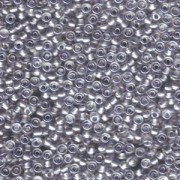Miyuki Rocailles Beads 3mm 0242 insinde colorlined Silver ca 13gr