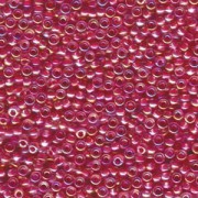 Miyuki Rocailles Beads 3mm 0355 fancy Fuchsia-Gold ca 13gr
