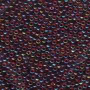 Miyuki Rocailles Beads 3mm 0367 transparent garnetlined Ruby ca 13gr