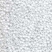 Miyuki Rocailles Beads 3mm 0402 opaque White ca 13gr
