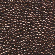 Miyuki Rocailles Beads 3mm 0457 metallic Bronze ca 13gr
