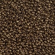 Miyuki Rocailles Beads 2mm 0457B  meetallic dark Bronze 12gr