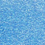 Miyuki Rocailles Beads 2mm 0148 transparent Blue Topaz 12gr