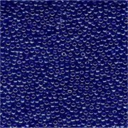 Miyuki Rocailles Beads 2mm 0177 transparent rainbow Blue Violet 12gr