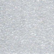 Miyuki Rocailles Beads 2mm 0250 transparent rainbow Clear 12gr