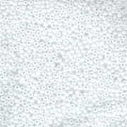 Miyuki Rocailles Beads 2mm 0402 opaque White 12gr