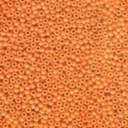 Miyuki Rocailles Beads 2mm 0406 opaque Dark Orange 12gr