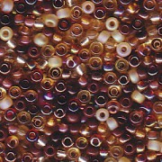Miyuki Rocailles Beads 2mm Mix04 Wheatberry ca 24 Gr.