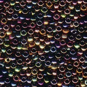 Miyuki Rocailles Beads 2mm Mix23 Heavy Metals ca 24 Gr.