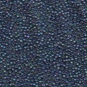 Miyuki Rocailles Beads 2mm 0305 luster Montana Blue Gold ca 12gr