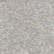 Miyuki Rocailles Beads 1,5mm 0001 transparent silverlined Clear ca 11gr