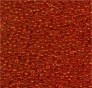 Miyuki Rocailles Beads 1,5mm 0139 transparent Orange ca 11gr