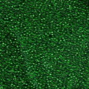 Miyuki Rocailles Beads 1,5mm 0146 transparent Kelly Green ca 11gr