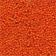 Miyuki Rocailles Beads 1,5mm 0405 opaque Medium Orange ca 11gr