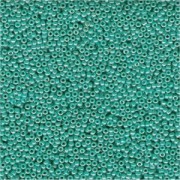 Miyuki Rocailles Beads 1,5mm 0435 opaque luster Aqua ca 11gr
