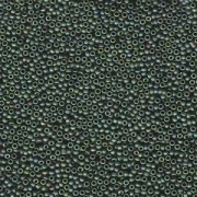 Miyuki Rocailles Beads 1,5mm 2031 luster matt metalic Sage ca 11gr