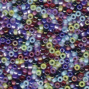 Miyuki Rocailles Beads 1,5mm Mix14 Gemtones ca 11 Gr.