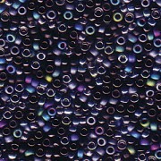 Miyuki Rocailles Beads 1,5mm Mix46 Black Medely ca 11 Gr.