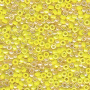 Miyuki Rocailles Beads 1,5mm Mix47 Yellow Medely ca 11 Gr.