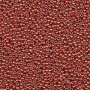 Miyuki Rocailles Beads 2mm 4208 Duracoat galvanized Berry ca 23,5gr