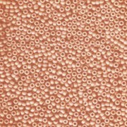 Miyuki Rocailles Beads 2mm 0596 semi matt opaque Salmon ca 12gr