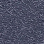 Miyuki Rocailles Beads 2mm 2011 matt Blue Grey ca 12gr