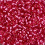 Miyuki Rocailles Beads 2,2mm 1338 oder 9660-934 silverlined Rose ca 10gr
