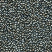 Miyuki Rocailles Beads 2,2mm 2002 oder 9660-804 matt metallic Grey ca 10gr