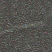 Miyuki Rocailles Beads 2,2mm 2061 oder 9660-554 matt metallic rainbow Green-Purple ca 10gr