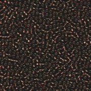 Miyuki Rocailles Beads 2,2mm 0029 oder 9660-744 silverlined smoked Topas ca 10gr